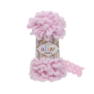 ALIZE PUFFY – 31 Baby Pink Puffy