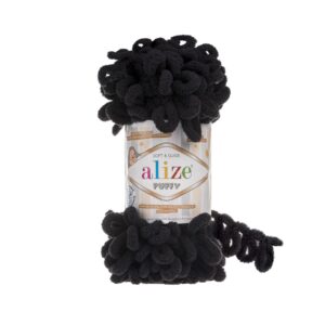 ALIZE PUFFY – 60 Black Puffy