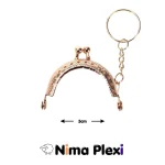 ΜΠΡΕΛΟΚ ΜΕΤΑΛΙΚΟ ΓΙΑ ΠΟΡΤΟΦΟΛΑΚΙΑ 5cm