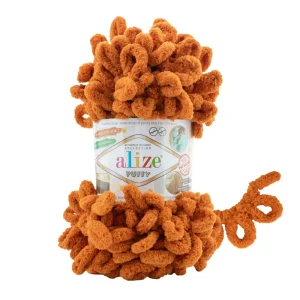 ALIZE PUFFY - 234 Russet Orange Puffy
