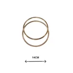 ΜΕΤΑΛΛΙΚΟΣ ΚΡΙΚΟΣ ΧΕΡΟΥΛΙ ΤΣΑΝΤΑΣ 14CM