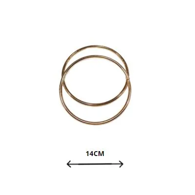 ΜΕΤΑΛΛΙΚΟΣ ΚΡΙΚΟΣ ΧΕΡΟΥΛΙ ΤΣΑΝΤΑΣ 14CM