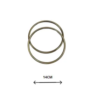 ΜΕΤΑΛΛΙΚΟΣ ΚΡΙΚΟΣ ΧΕΡΟΥΛΙ ΤΣΑΝΤΑΣ 14CM