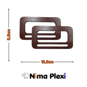 ΞΥΛΙΝΑ ΧΕΡΟΥΛΙΑ ΤΣΑΝΤΑΣ - ΞΥΛΙΝΑ ΧΕΡΟΥΛΙΑ ΤΣΑΝΤΑΣ 15,5εκ Χ 8,5εκ ΣΚ